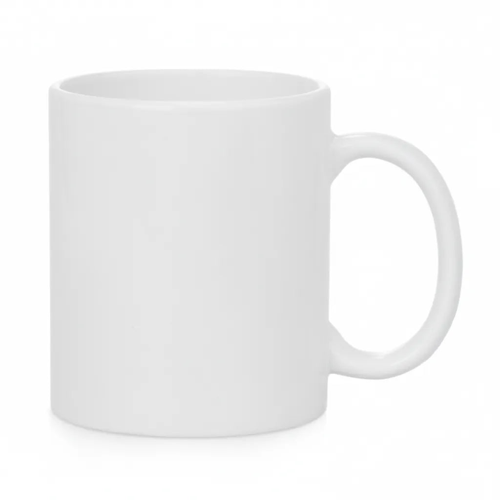 Bílý keramický hrnek 325 ml s vlastním potiskem